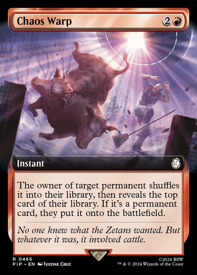 Chaos Warp card front