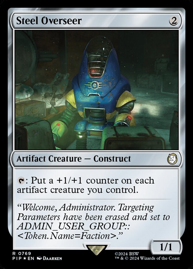 Steel Overseer card front