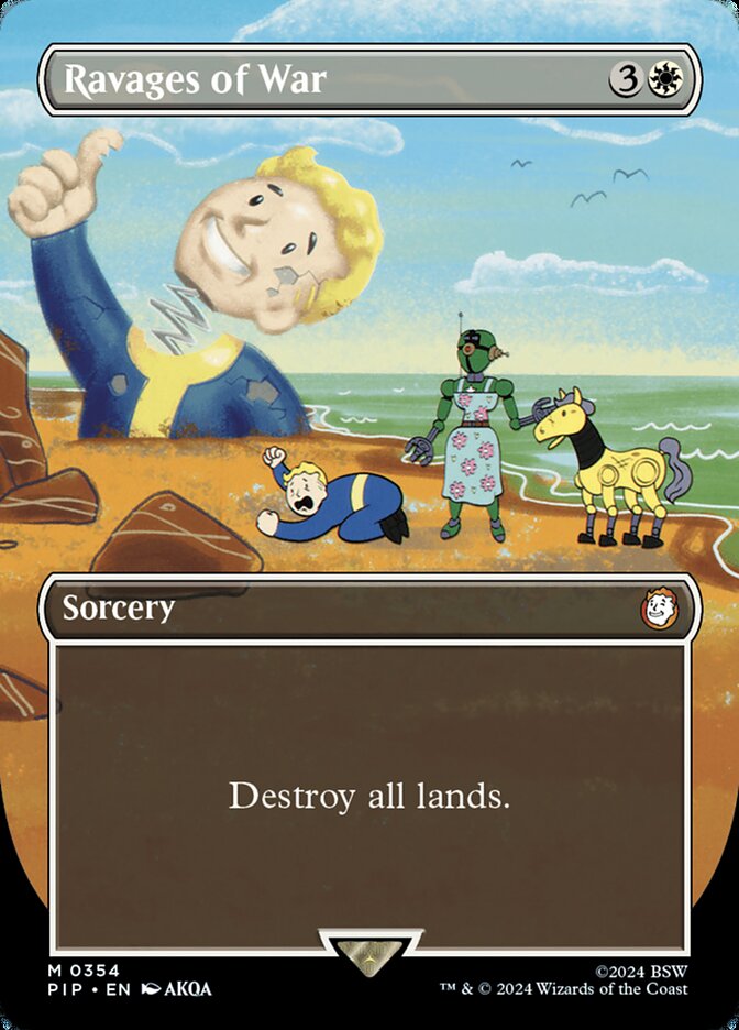 Ravages of War card front