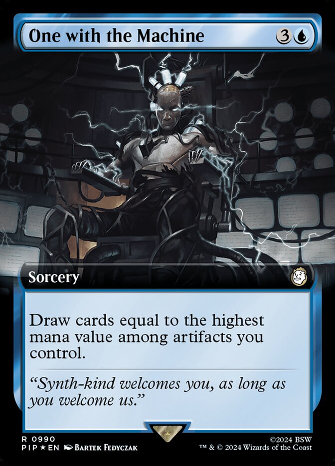 One with the Machine card front