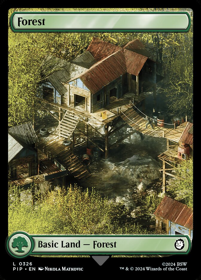 Forest card front