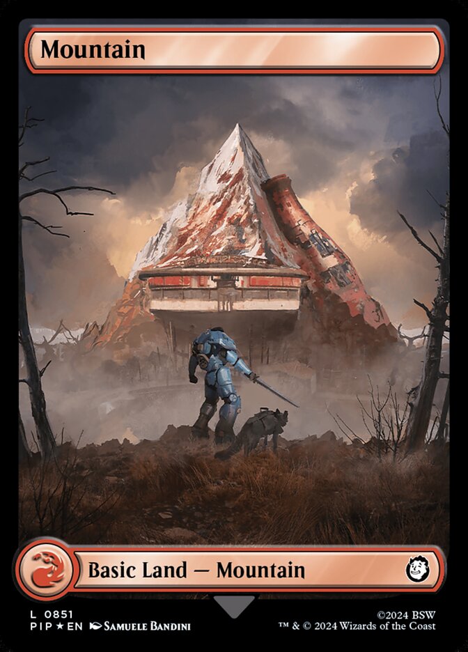 Mountain card front