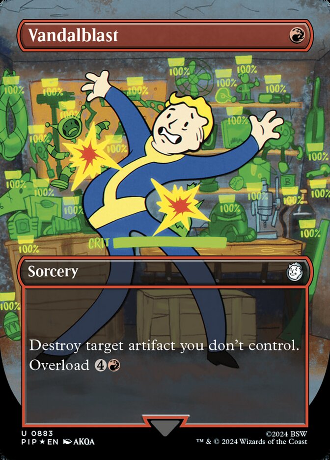 Vandalblast card front