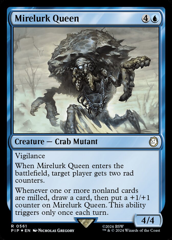 Mirelurk Queen card front