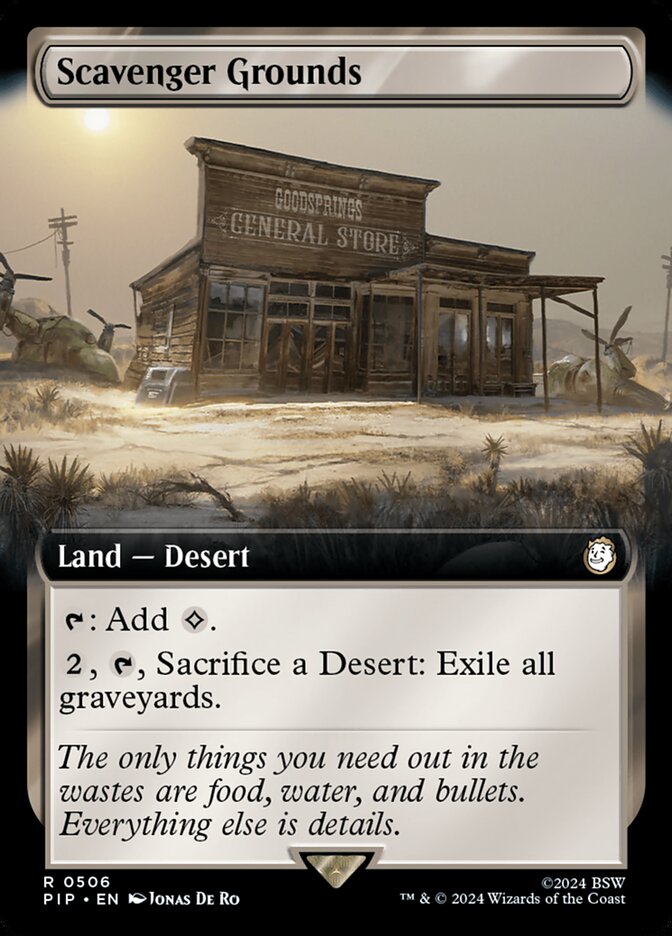 Scavenger Grounds card front