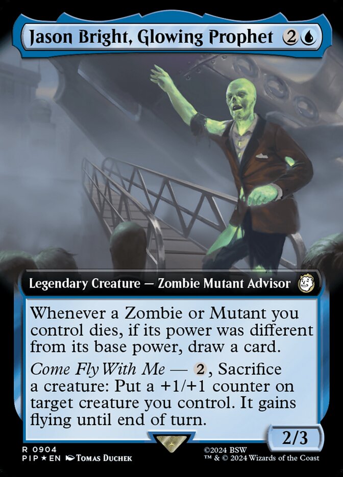 Jason Bright, Glowing Prophet card front
