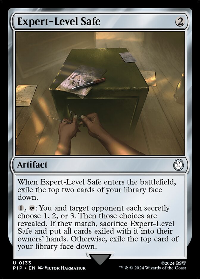 Expert-Level Safe card front
