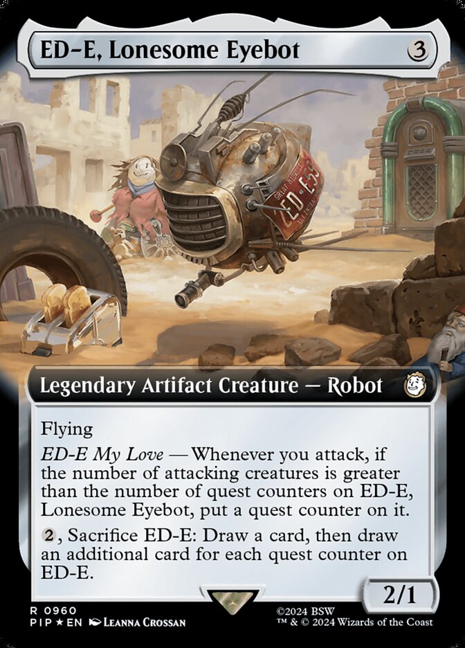 ED-E, Lonesome Eyebot card front