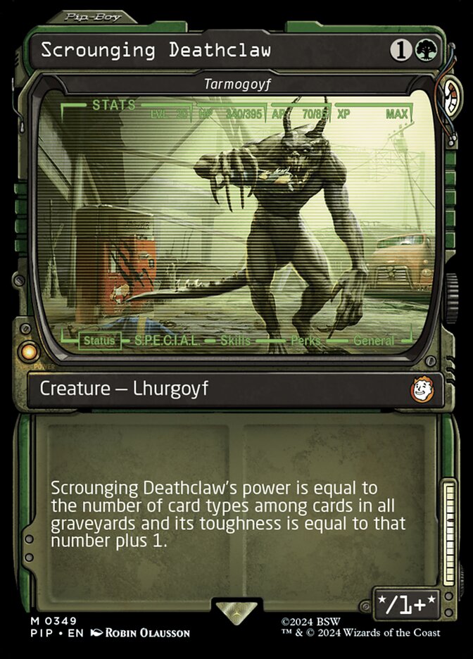 Tarmogoyf card front