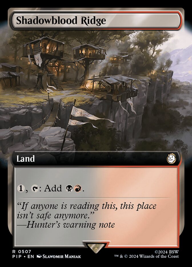 Shadowblood Ridge card front