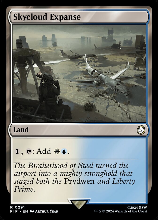 Skycloud Expanse card front