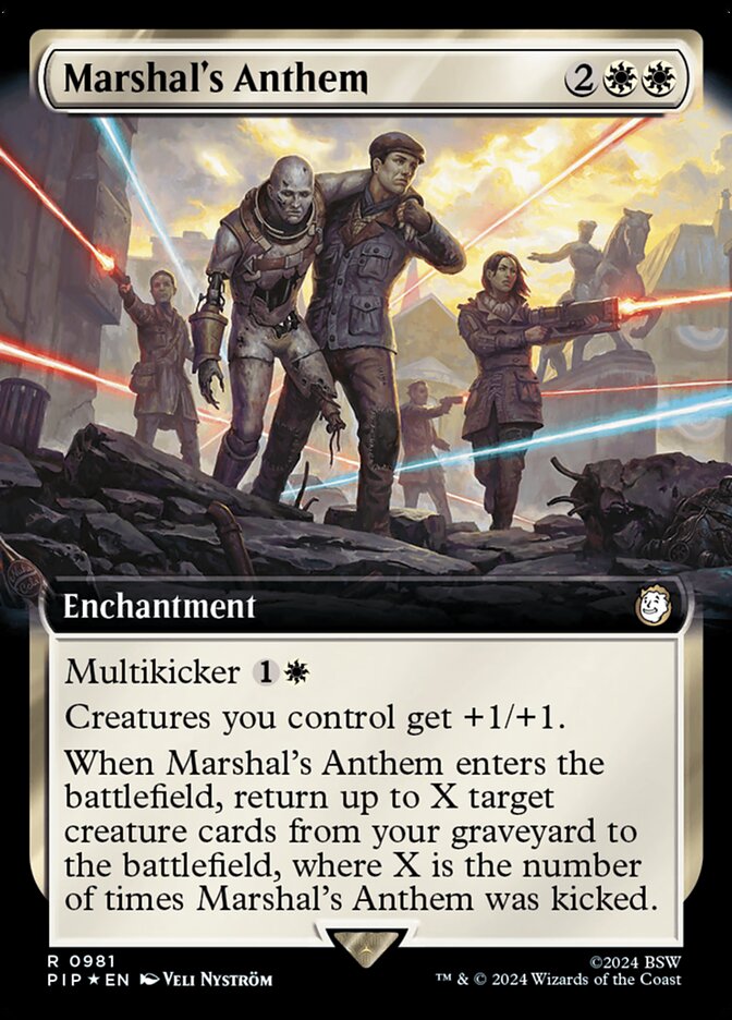 Marshal's Anthem card front