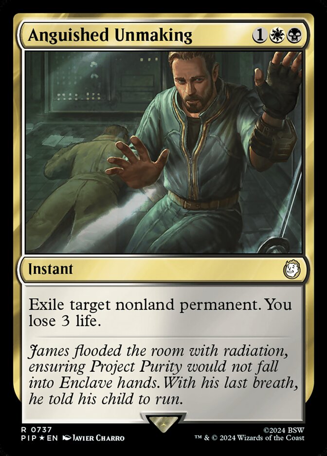 Anguished Unmaking card front