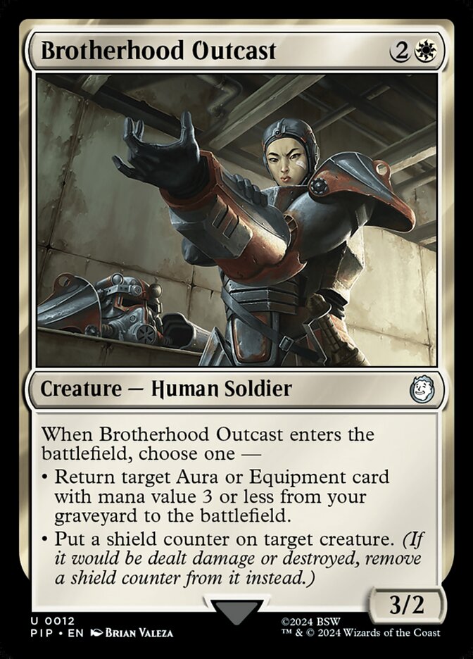 Brotherhood Outcast card front