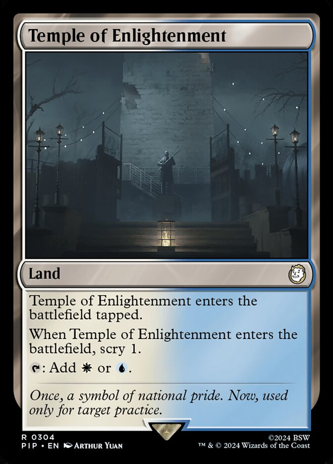 Temple of Enlightenment card front