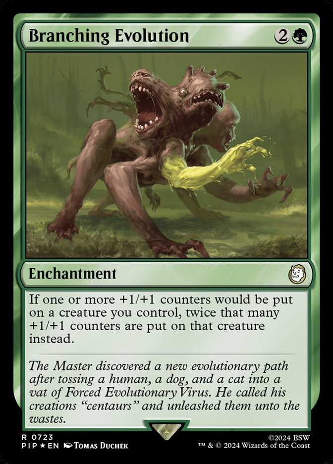 Branching Evolution card front