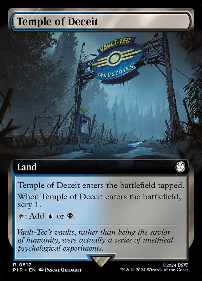 Temple of Deceit card front