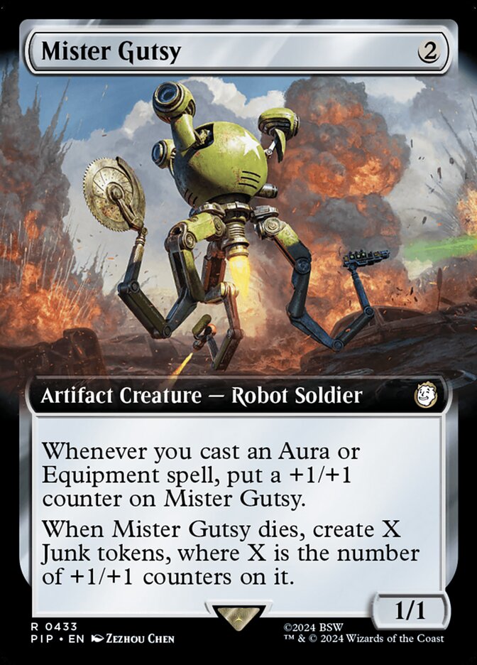 Mister Gutsy card front