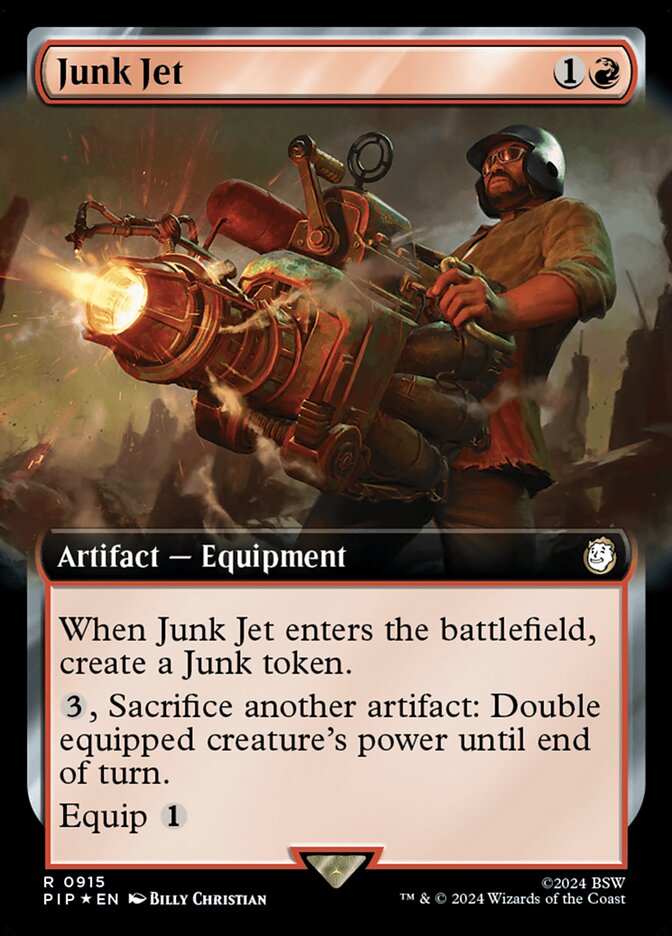 Junk Jet card front