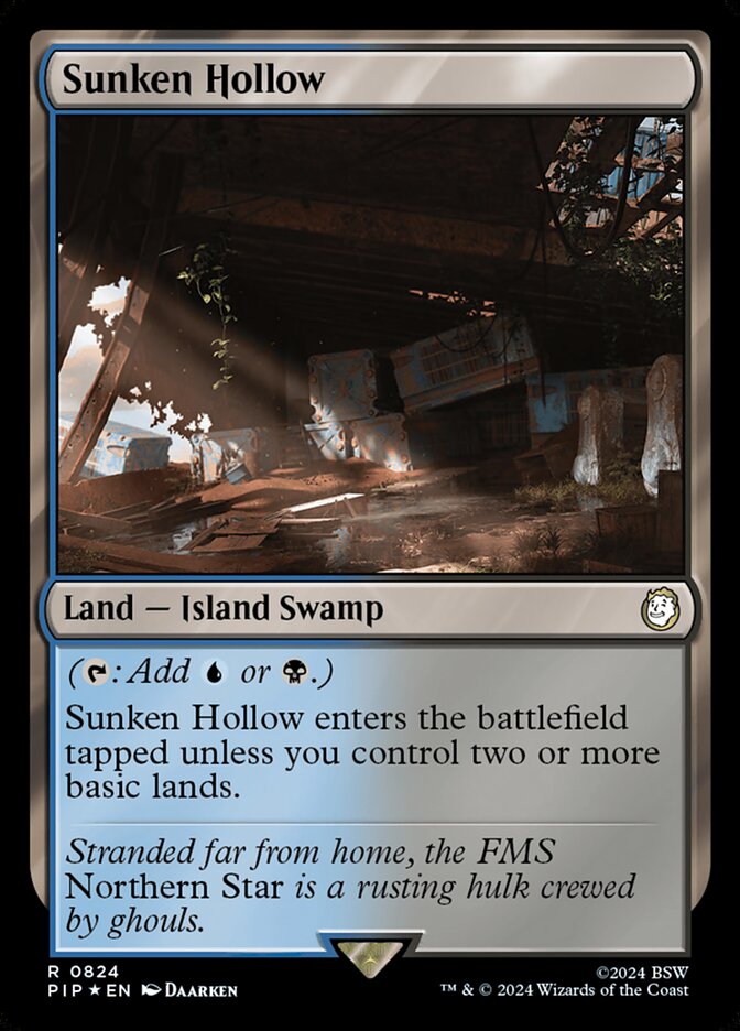 Sunken Hollow card front