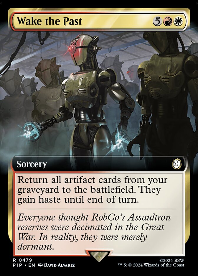 Wake the Past card front