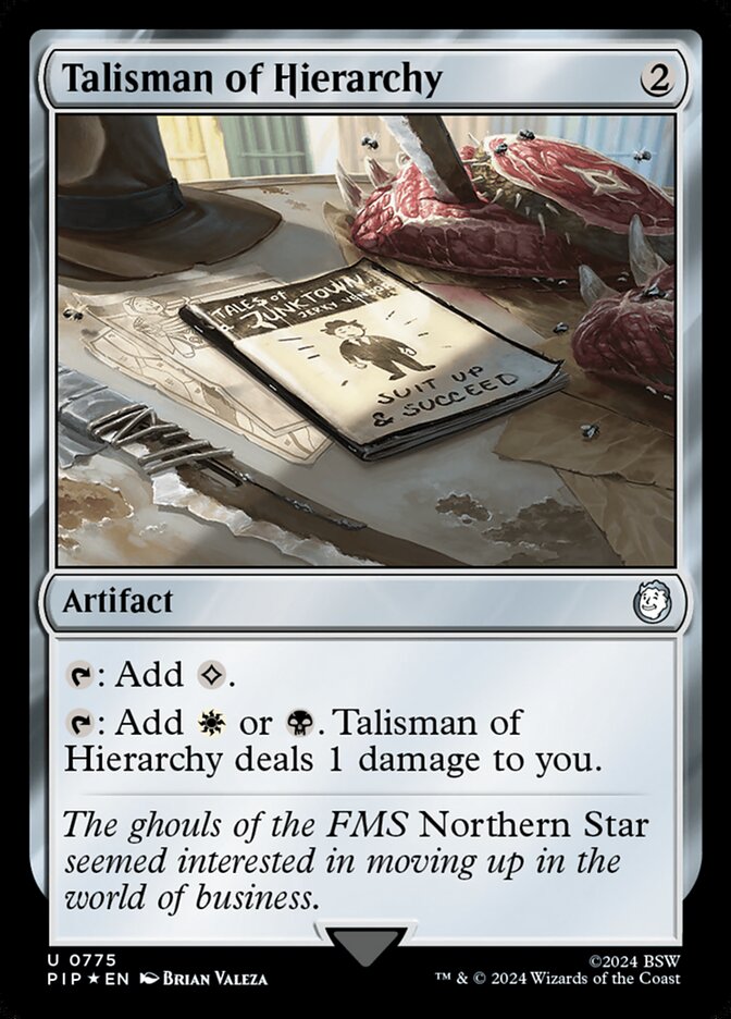 Talisman of Hierarchy card front