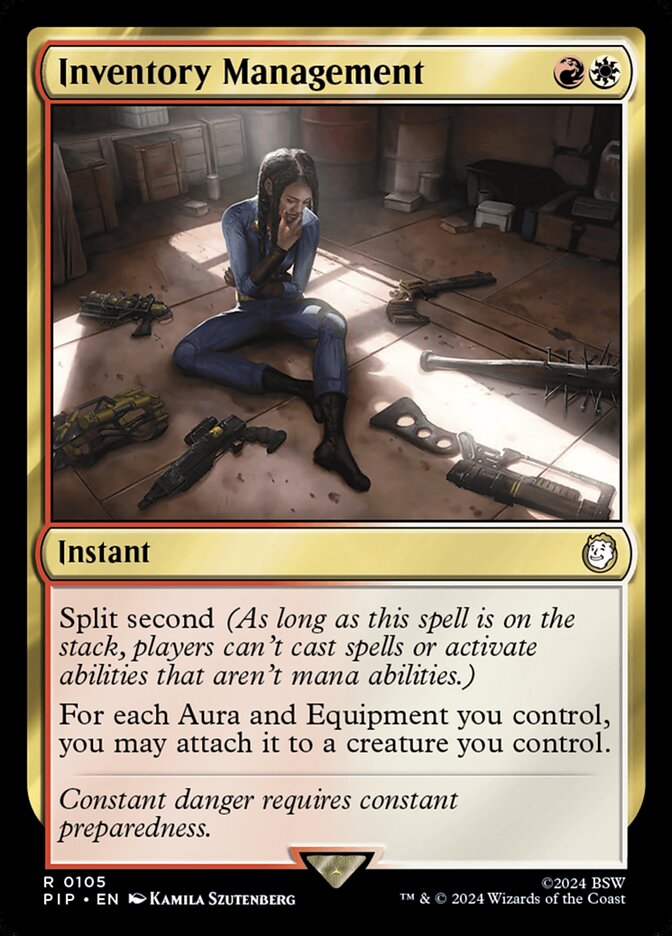 Inventory Management card front