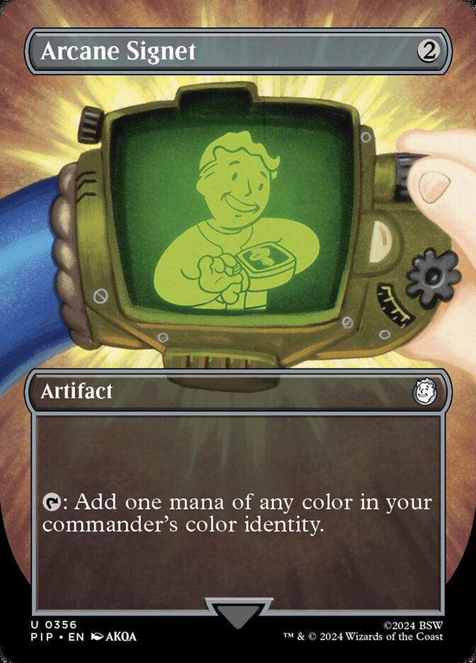 Arcane Signet card front