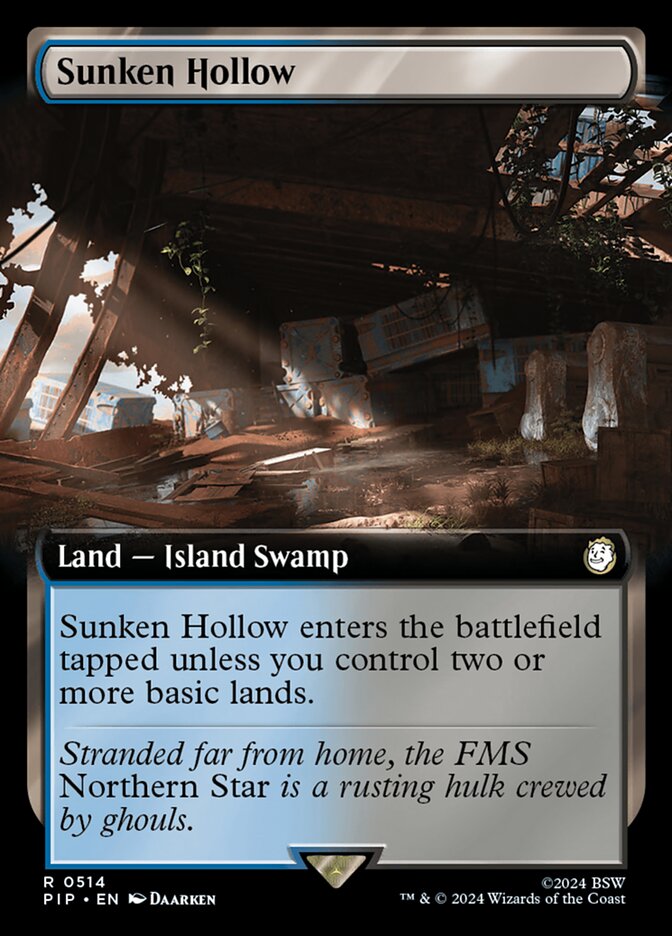 Sunken Hollow card front
