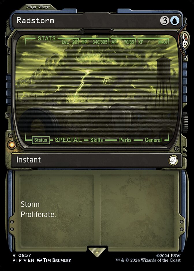 Radstorm card front