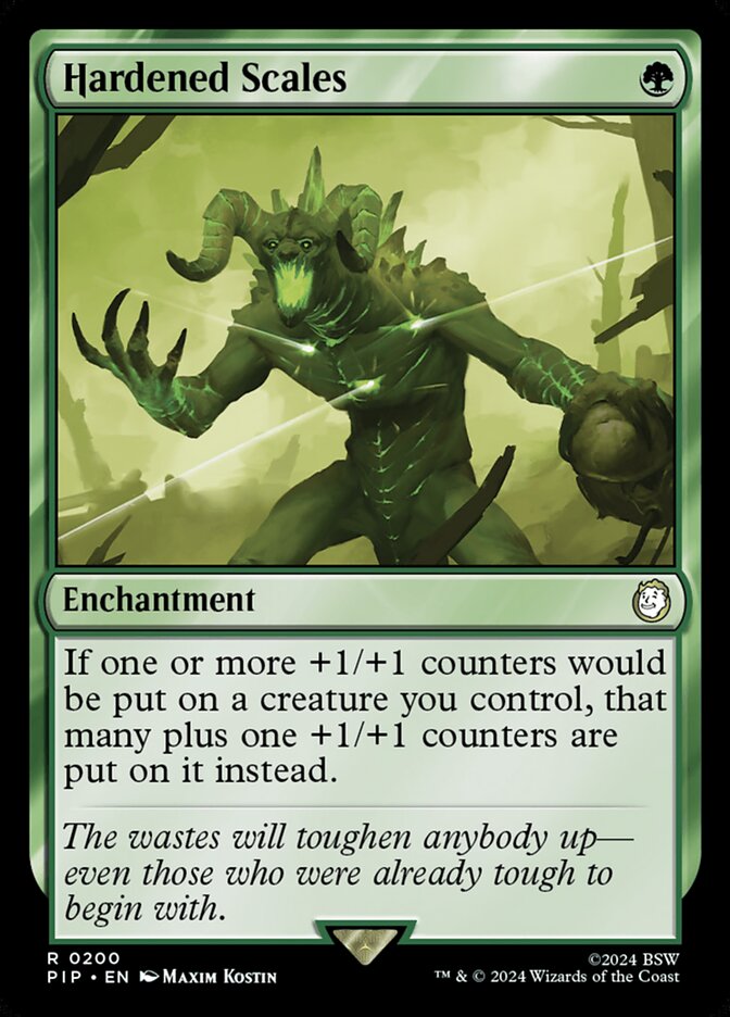 Hardened Scales card front