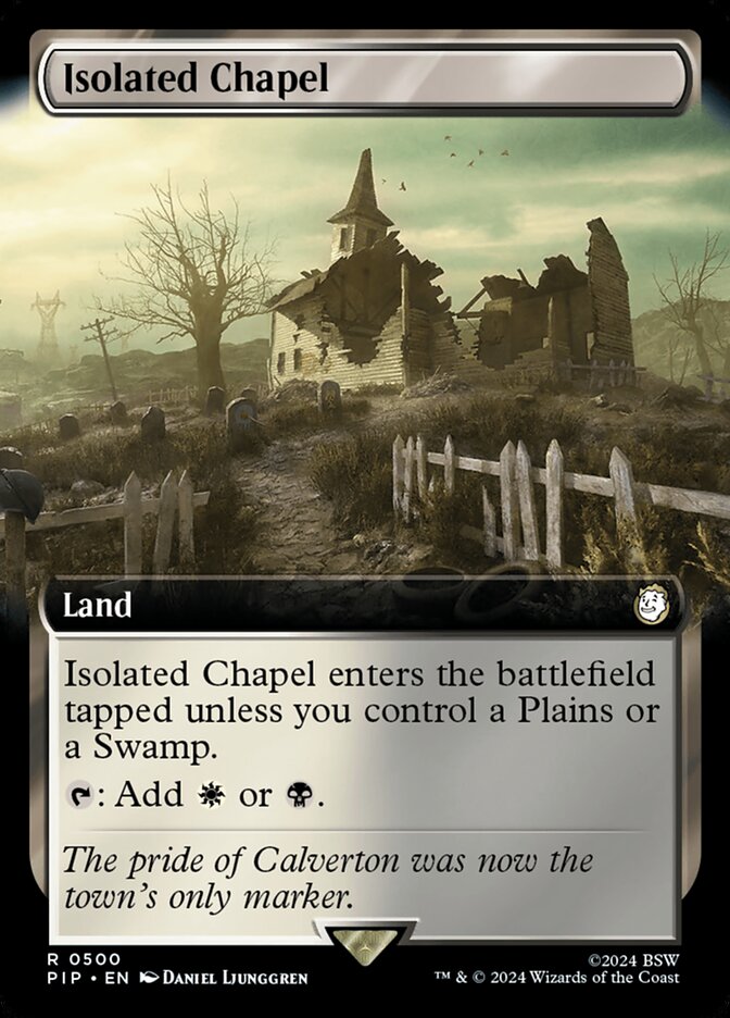 Isolated Chapel card front