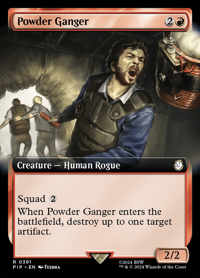 Powder Ganger card front