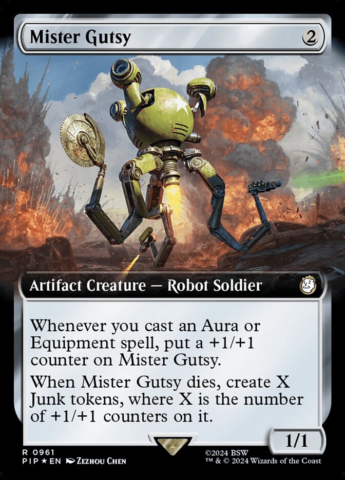 Mister Gutsy card front
