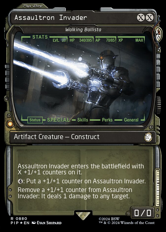 Walking Ballista card front