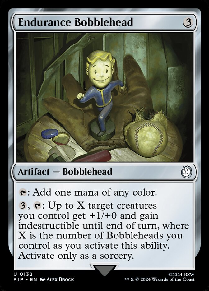 Endurance Bobblehead card front