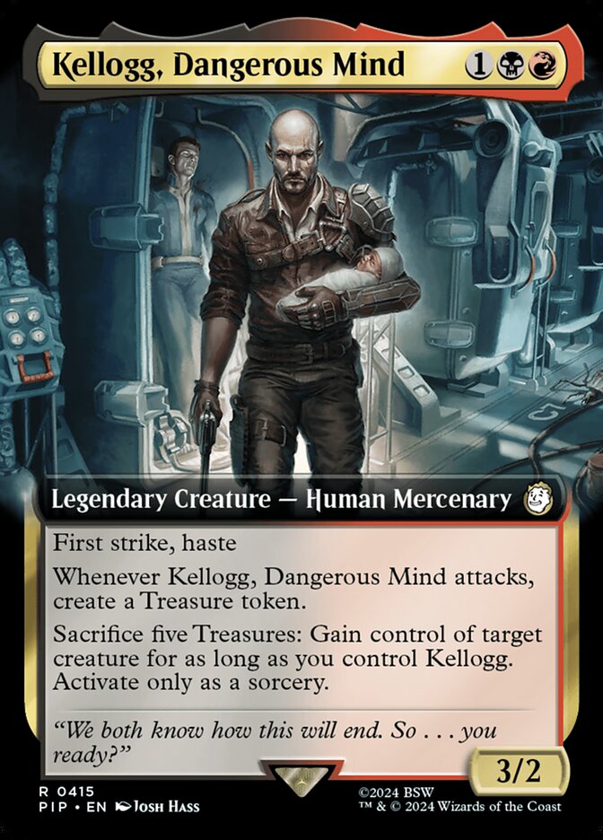 Kellogg, Dangerous Mind card front