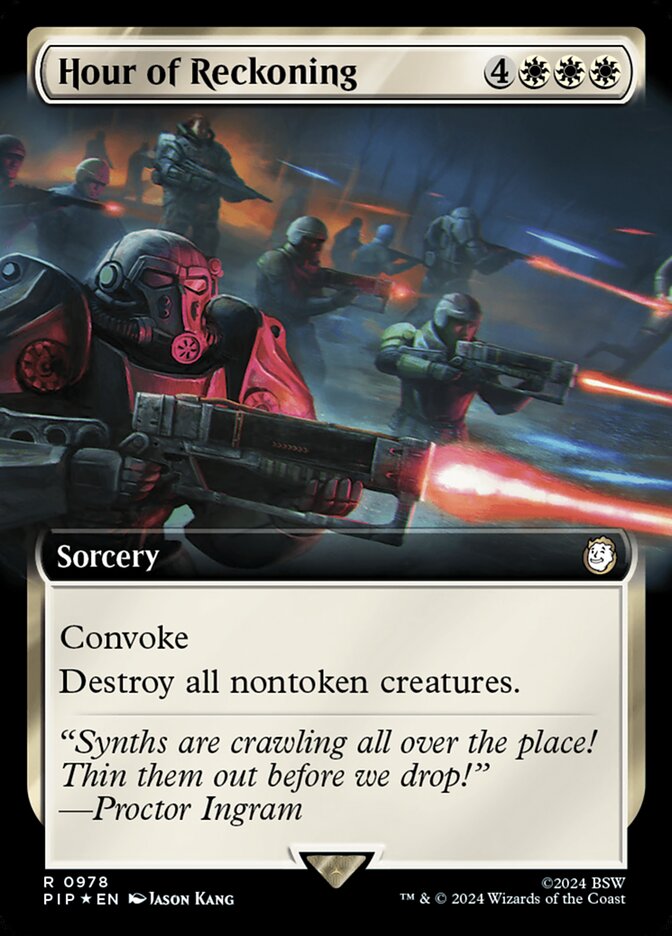 Hour of Reckoning card front