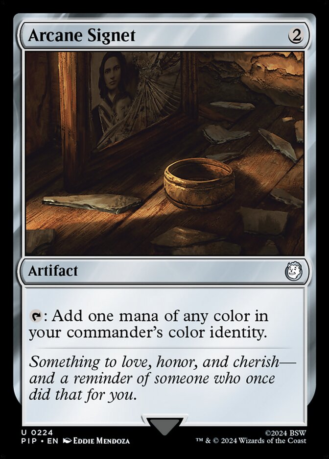 Arcane Signet card front