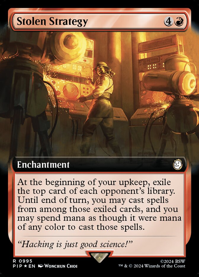 Stolen Strategy card front