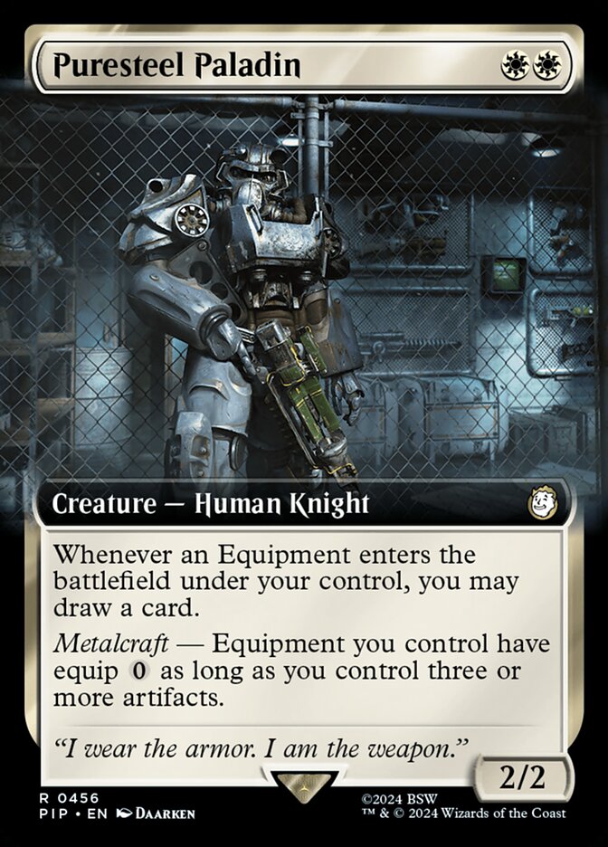 Puresteel Paladin card front