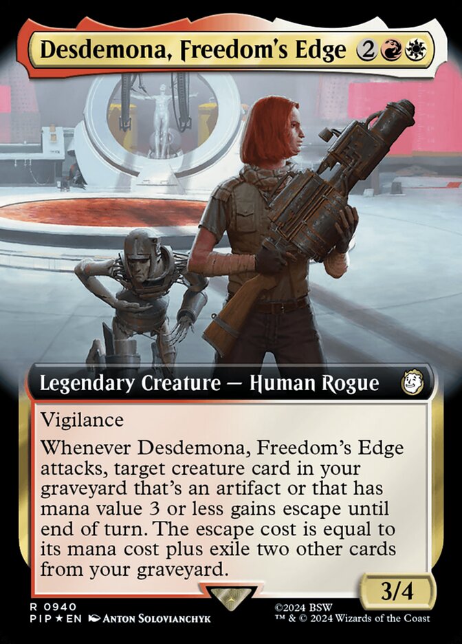 Desdemona, Freedom's Edge card front