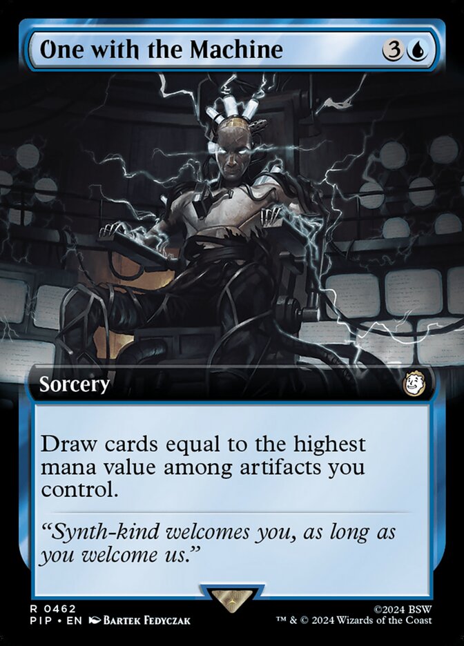One with the Machine card front