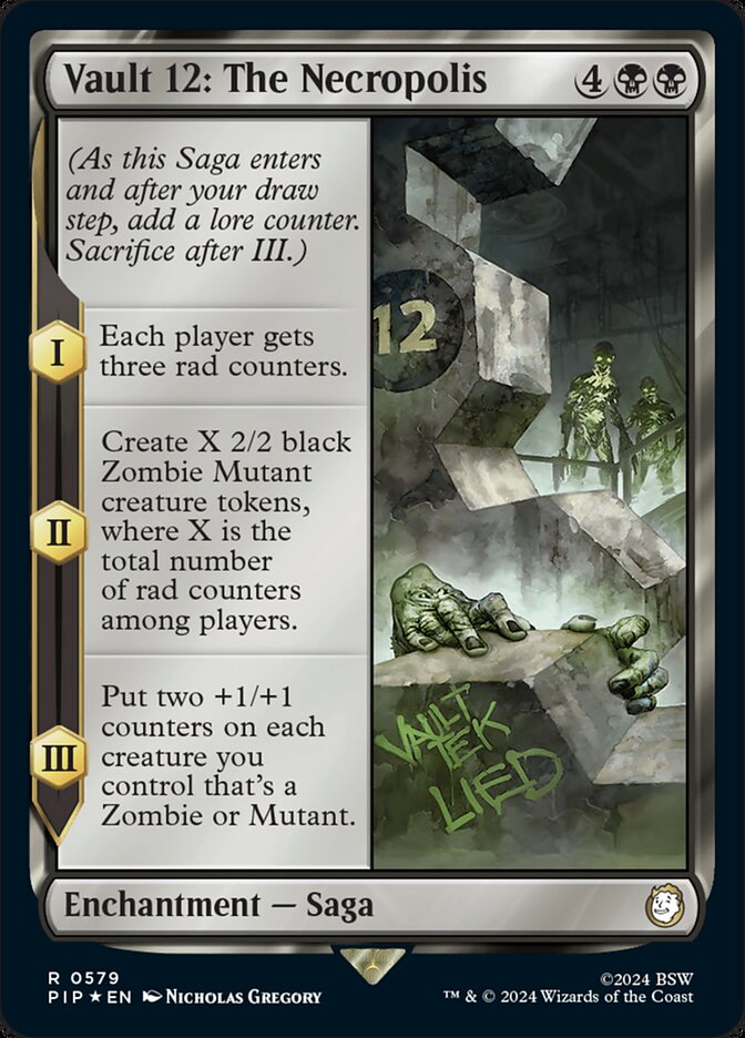 Vault 12: The Necropolis card front