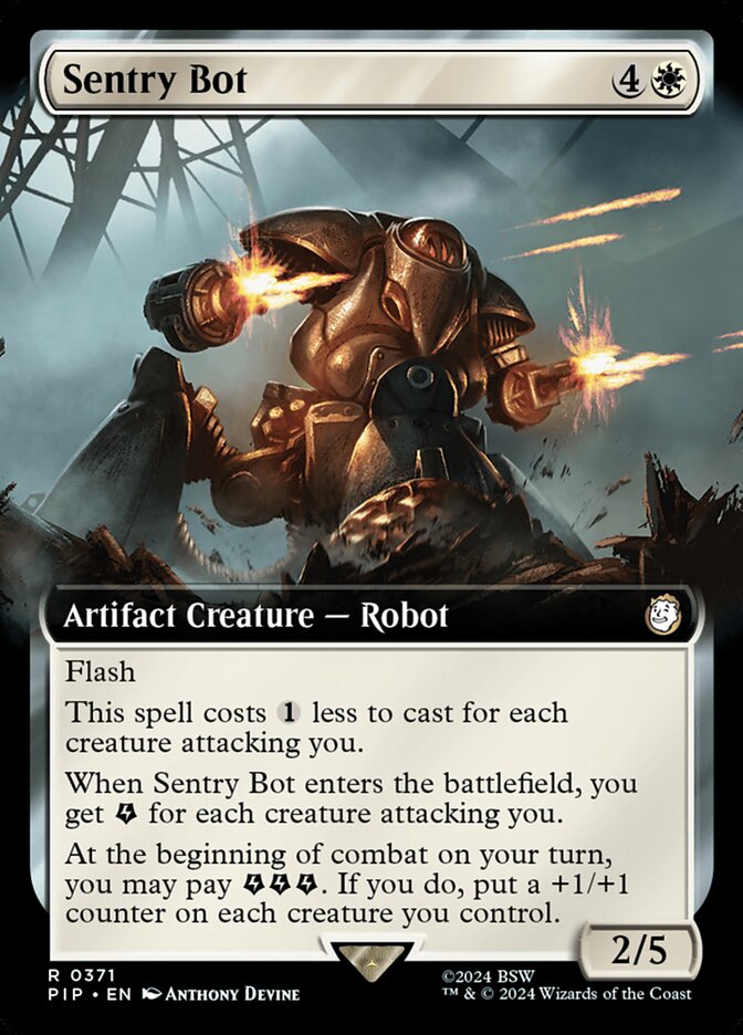 Sentry Bot card front