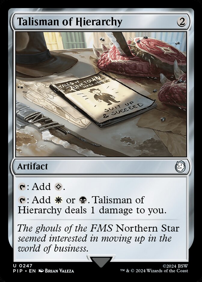 Talisman of Hierarchy card front