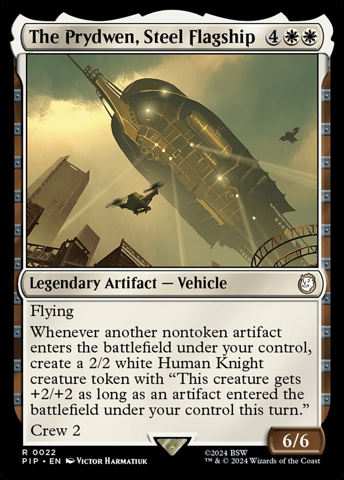 The Prydwen, Steel Flagship card front