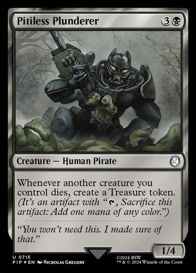 Pitiless Plunderer card front