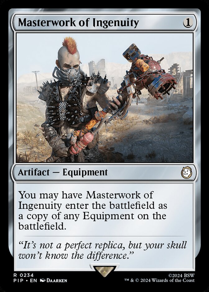 Masterwork of Ingenuity card front