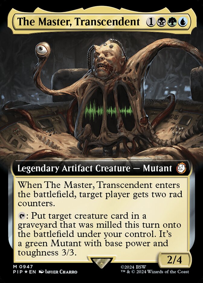 The Master, Transcendent card front